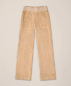 Organic Pure Velour Wide Leg Pant