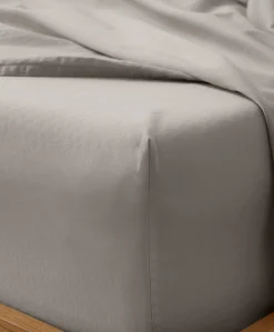 Organic Room Service Sateen Fitted Sheet