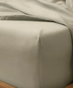 Organic Room Service Sateen Fitted Sheet