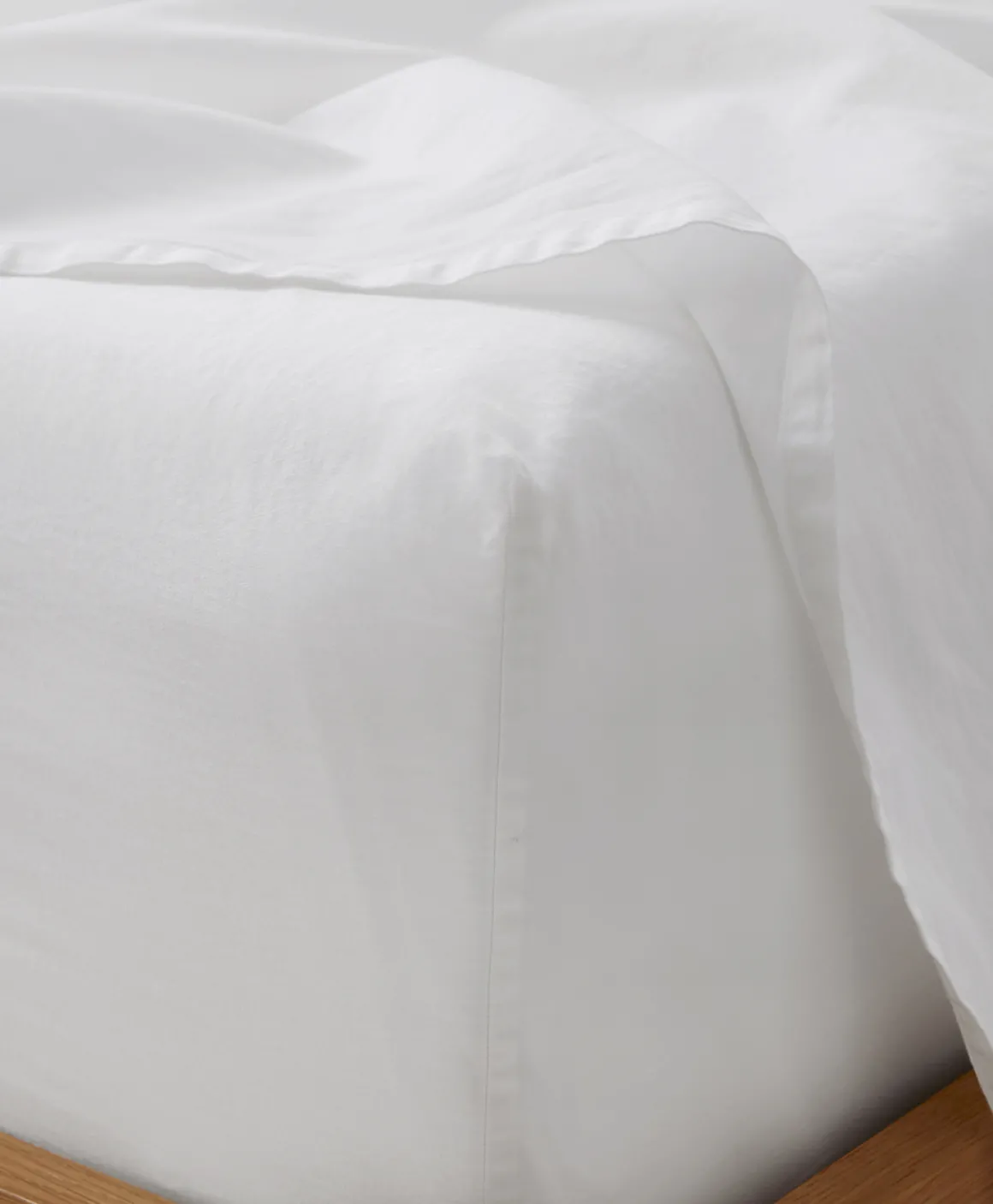 Organic Room Service Sateen Fitted Sheet