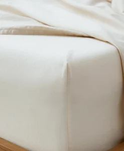 Organic Room Service Sateen Fitted Sheet