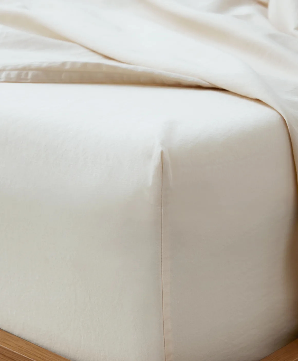 Organic Room Service Sateen Fitted Sheet
