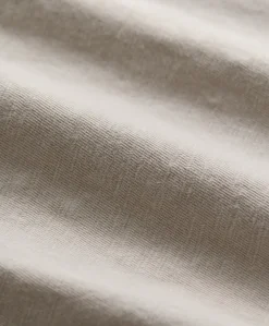 Organic Soft-Slub Essential Crewneck Long Sleeve Tee
