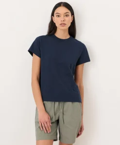 Organic Soft-Slub Essential Crewneck Tee