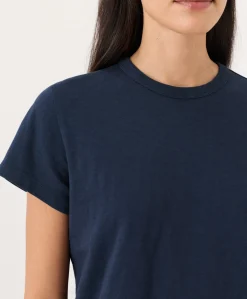 Organic Soft-Slub Essential Crewneck Tee