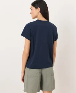 Organic Soft-Slub Essential Crewneck Tee