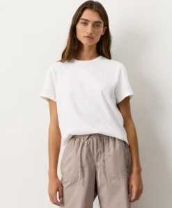 Organic Soft-Slub Essential Crewneck Tee