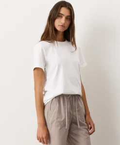 Organic Soft-Slub Essential Crewneck Tee