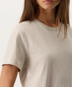 Organic Soft-Slub Essential Crewneck Tee
