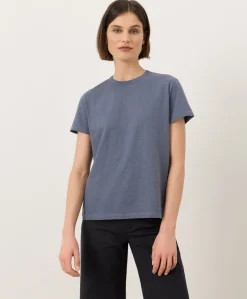 Organic Soft-Slub Essential Crewneck Tee