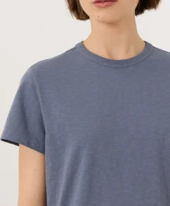 Organic Soft-Slub Essential Crewneck Tee