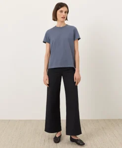 Organic Soft-Slub Essential Crewneck Tee