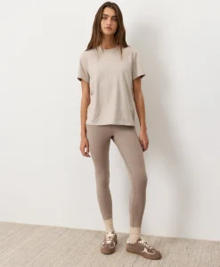Organic Soft-Slub Essential Crewneck Tee