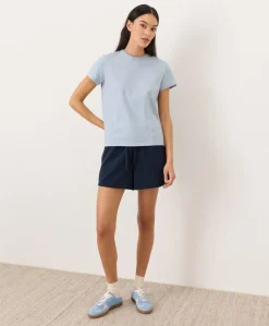 Organic Soft-Slub Essential Crewneck Tee