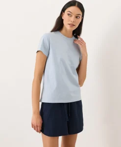 Organic Soft-Slub Essential Crewneck Tee