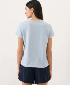 Organic Soft-Slub Essential Crewneck Tee