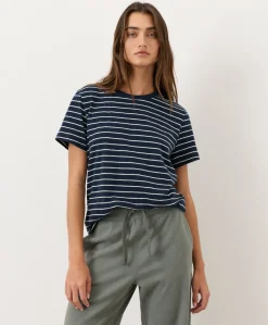 Organic Soft-Slub Essential Crewneck Tee