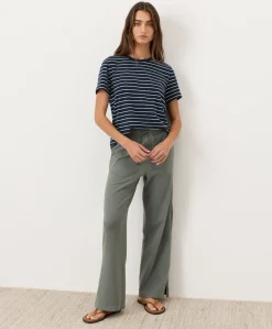Organic Soft-Slub Essential Crewneck Tee