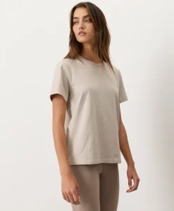 Organic Soft-Slub Essential Crewneck Tee