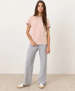 Organic Soft-Slub Essential Crewneck Tee