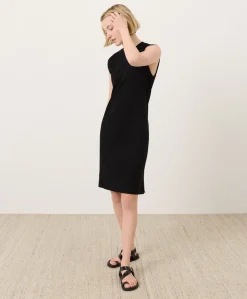 Organic Soft-Slub Essential Easy Muscle Tee Dress