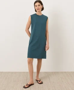 Organic Soft-Slub Essential Easy Muscle Tee Dress