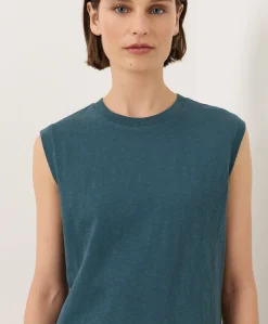 Organic Soft-Slub Essential Easy Muscle Tee Dress