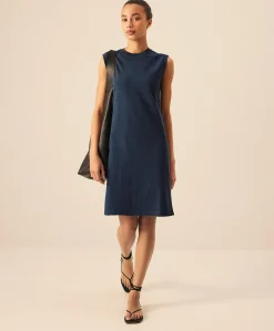 Organic Soft-Slub Essential Easy Muscle Tee Dress