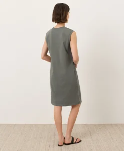 Organic Soft-Slub Essential Easy Muscle Tee Dress