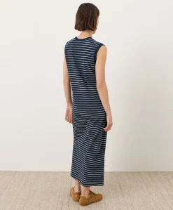 Organic Soft-Slub Essential Easy Muscle Tee Maxi Dress