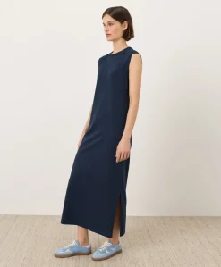 Organic Soft-Slub Essential Easy Muscle Tee Maxi Dress