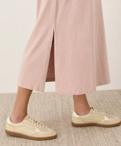 Organic Soft-Slub Essential Easy Tee Maxi Dress
