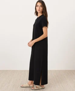 Organic Soft-Slub Essential Easy Tee Maxi Dress