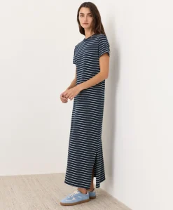 Organic Soft-Slub Essential Easy Tee Maxi Dress