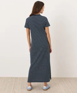 Organic Soft-Slub Essential Easy Tee Maxi Dress