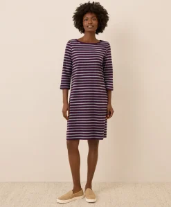 Organic Softspun Boat Neck Dress