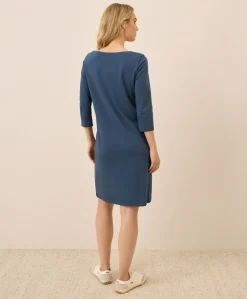 Organic Softspun Boat Neck Dress