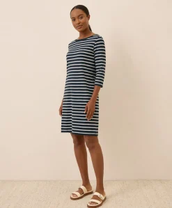 Organic Softspun Boat Neck Dress