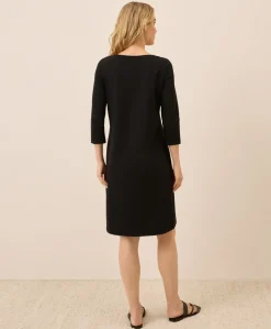 Organic Softspun Boat Neck Dress