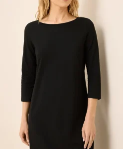 Organic Softspun Boat Neck Dress