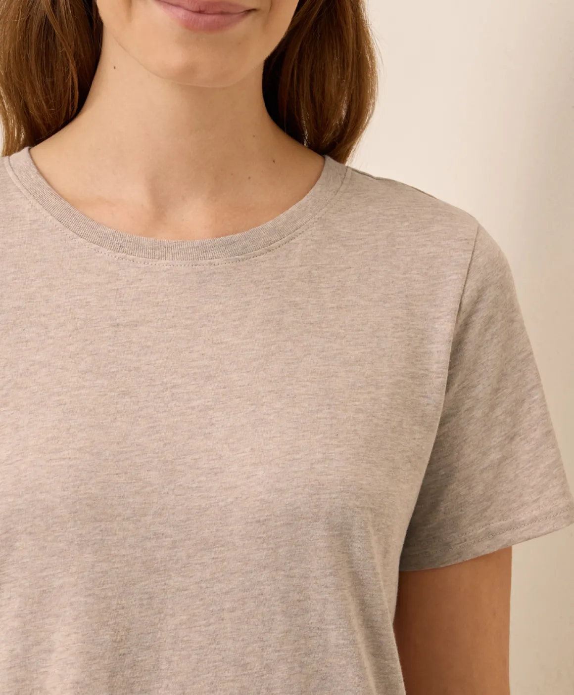 Organic Softspun Crew Neck Tee