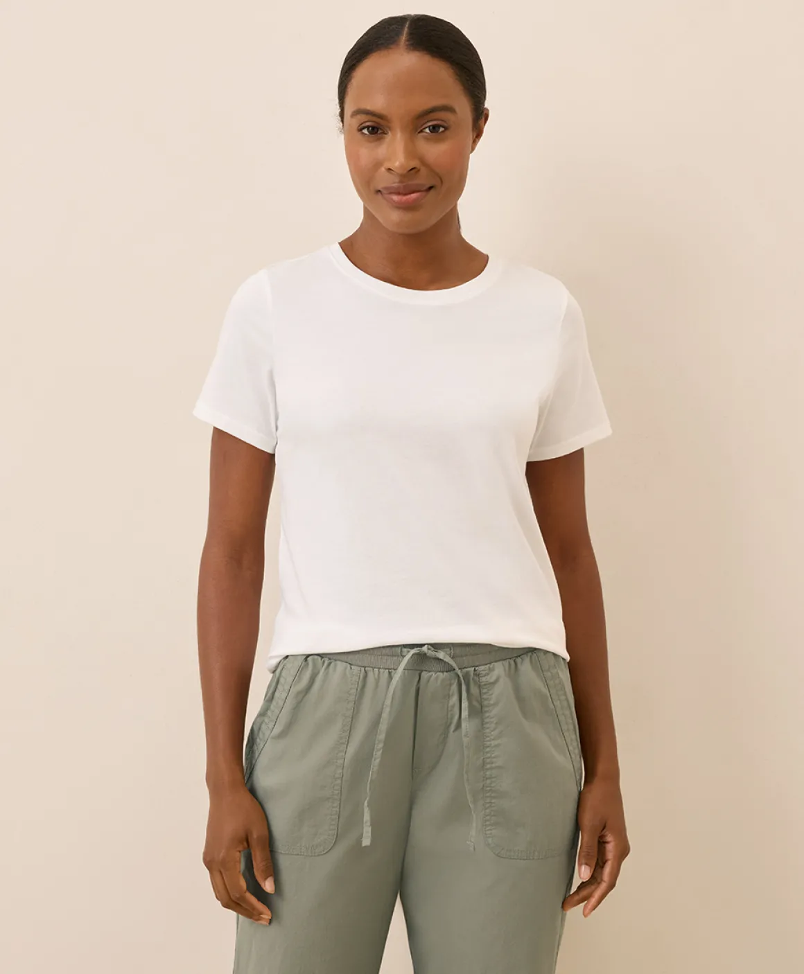 Organic Softspun Crew Neck Tee