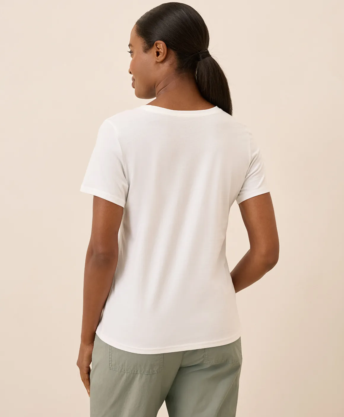 Organic Softspun Crew Neck Tee