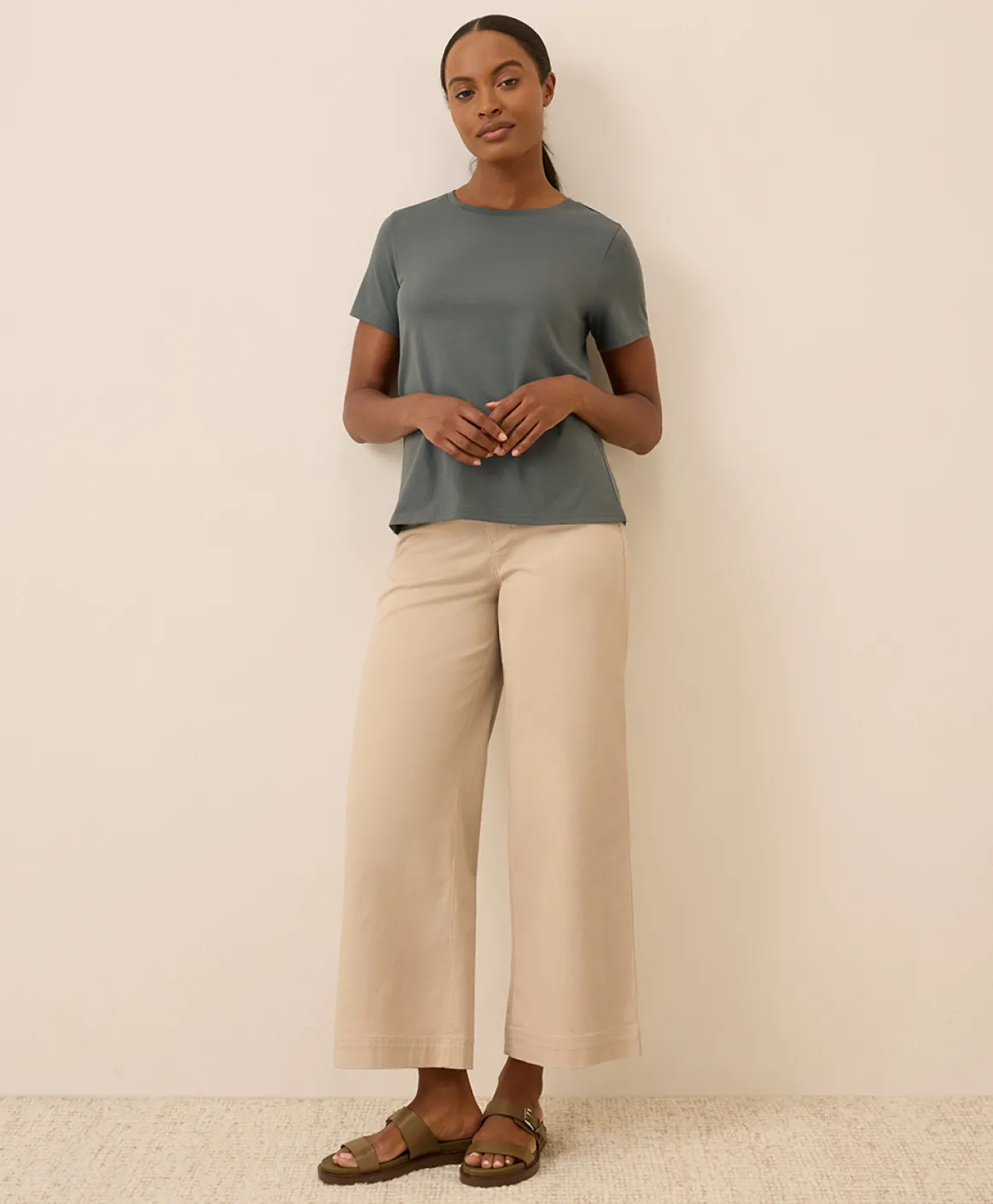 Organic Softspun Crew Neck Tee