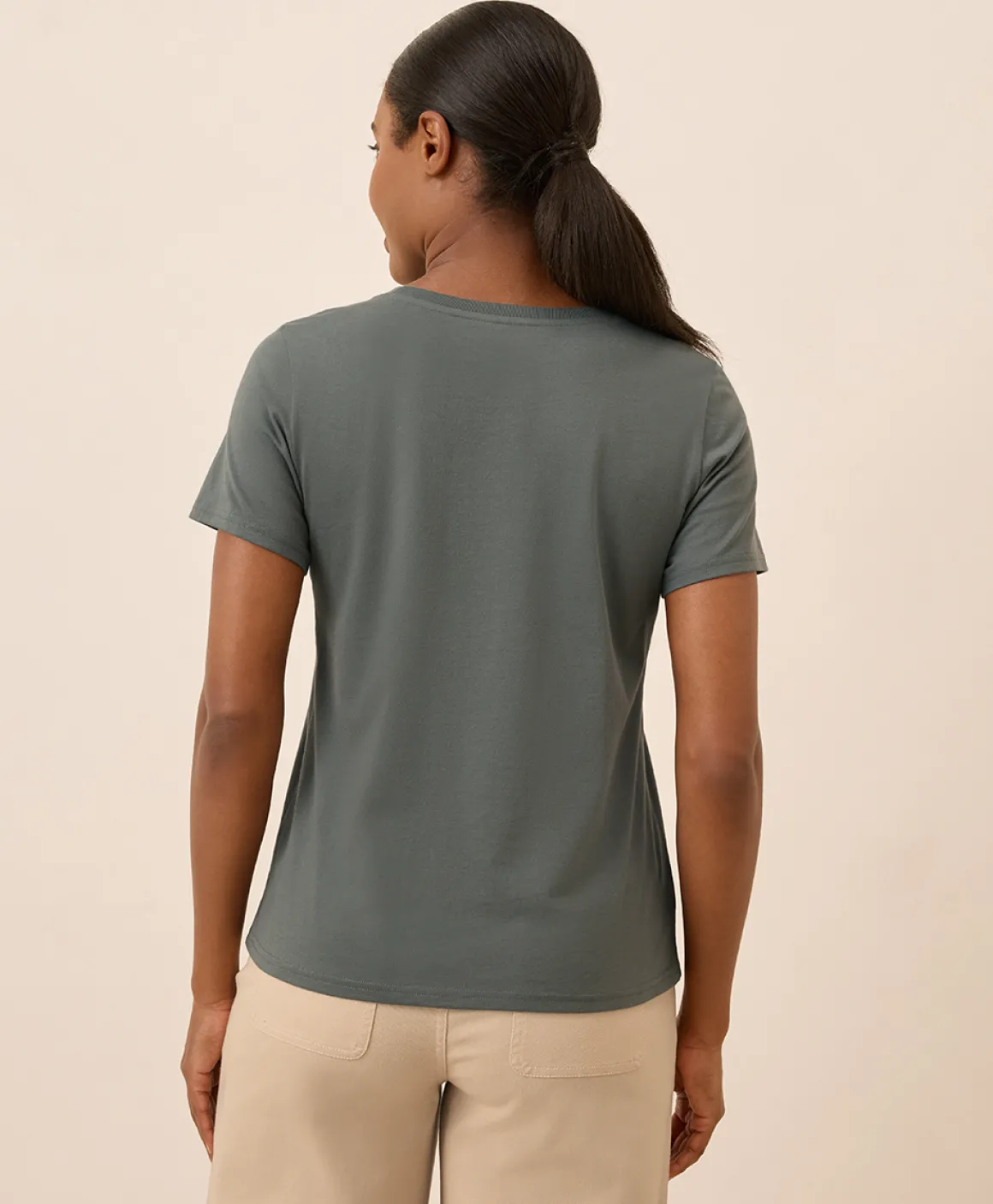 Organic Softspun Crew Neck Tee