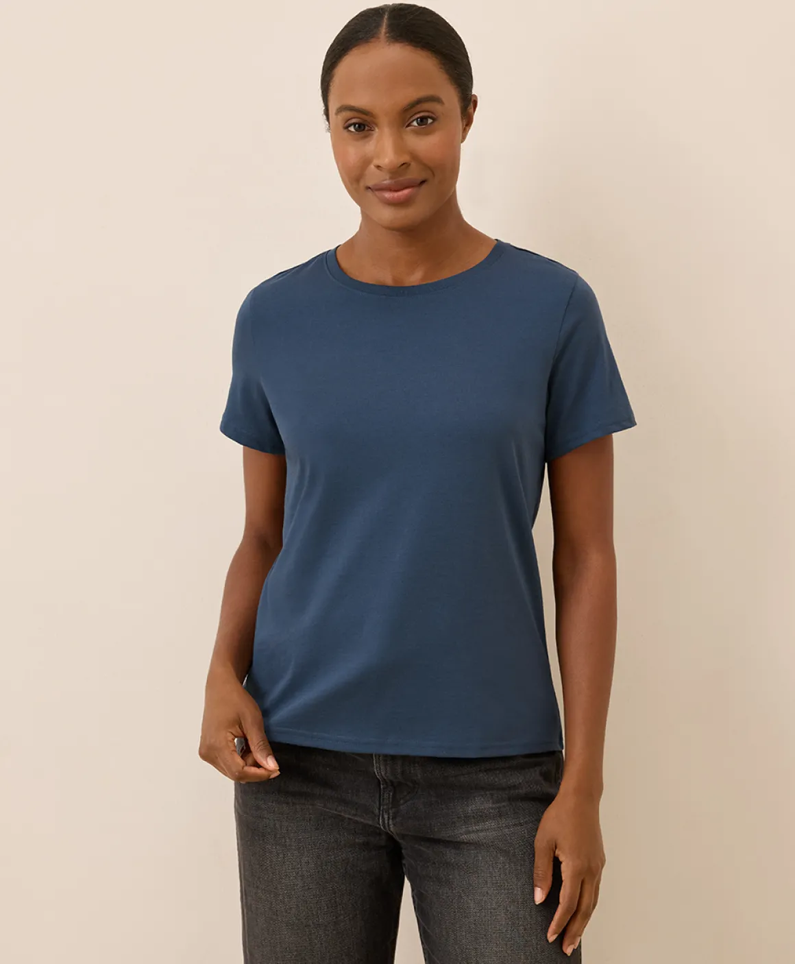 Organic Softspun Crew Neck Tee