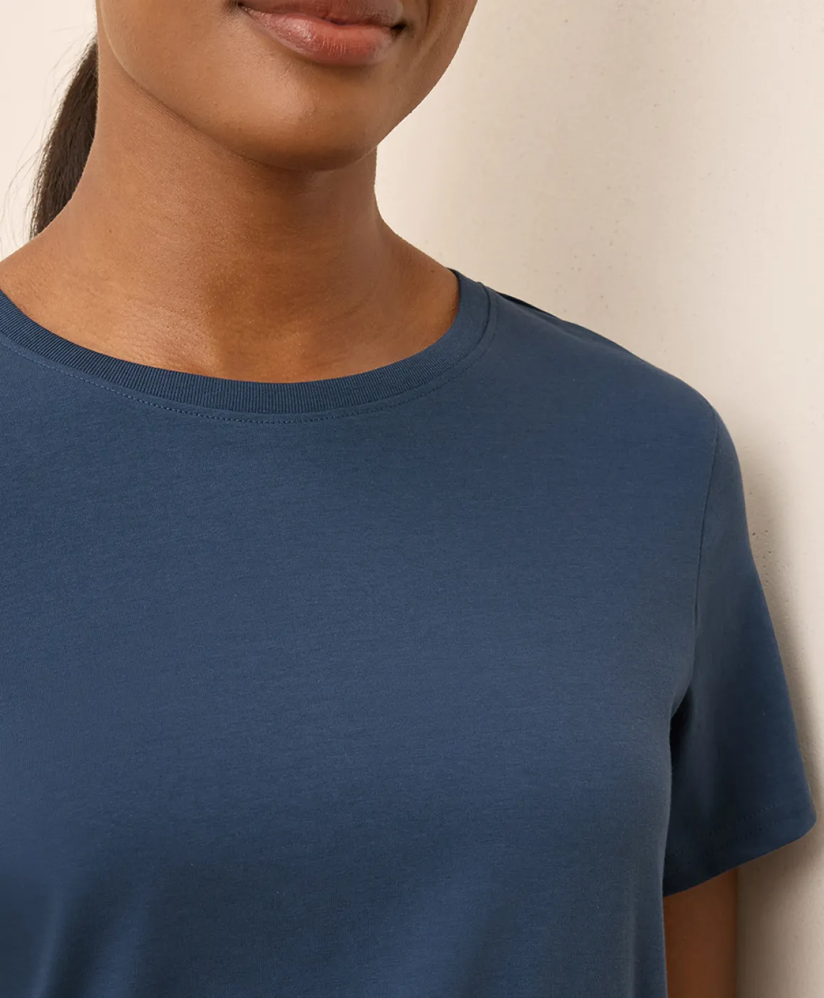 Organic Softspun Crew Neck Tee
