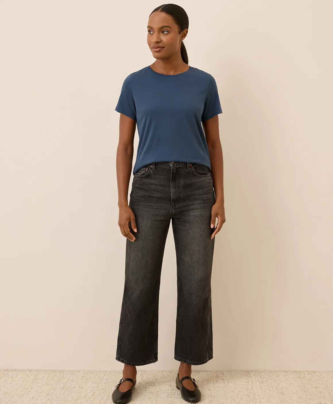 Organic Softspun Crew Neck Tee