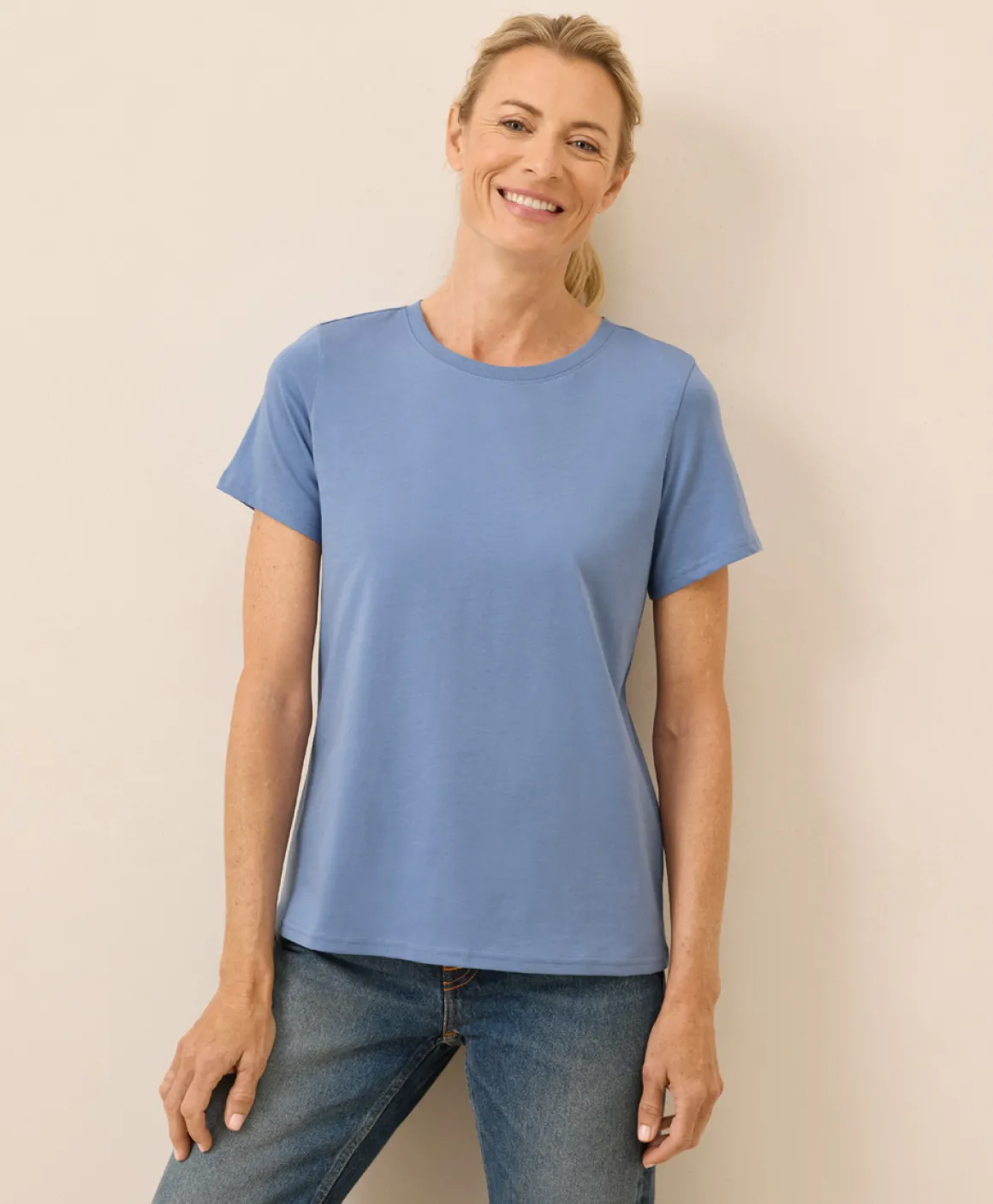 Organic Softspun Crew Neck Tee