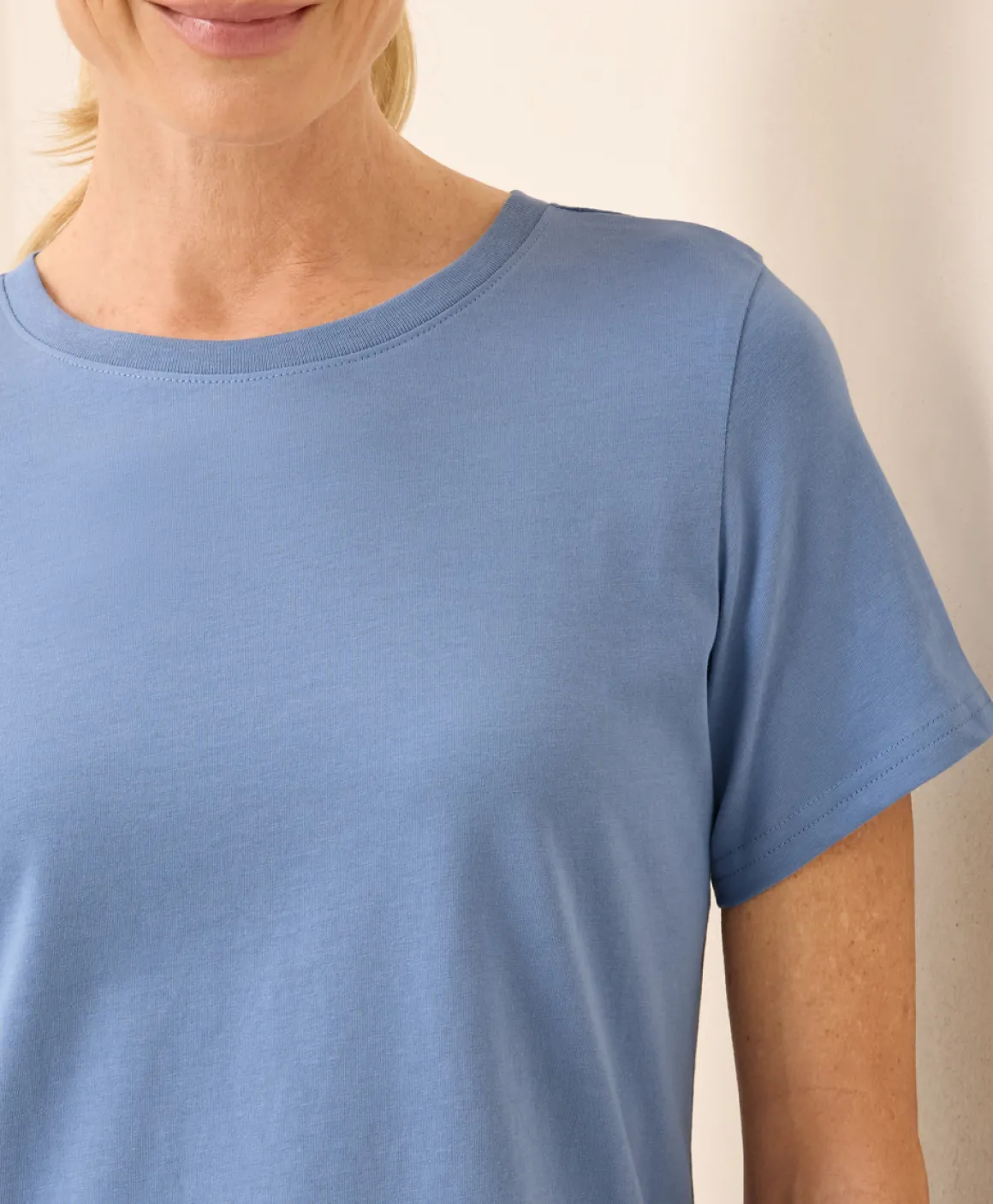 Organic Softspun Crew Neck Tee